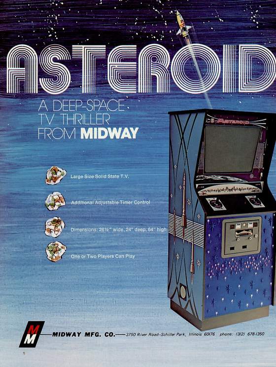 Asteroid Flyer: Front